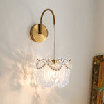 Glass Leaves Feathers Three Step Dimming Nordic Creative Wall Lights Fixture - Lamp Outdoor