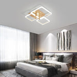 Squares Artistic Dimmable LED Modern Ceiling Lights Flush Mount Lighting - Lamp Outdoor