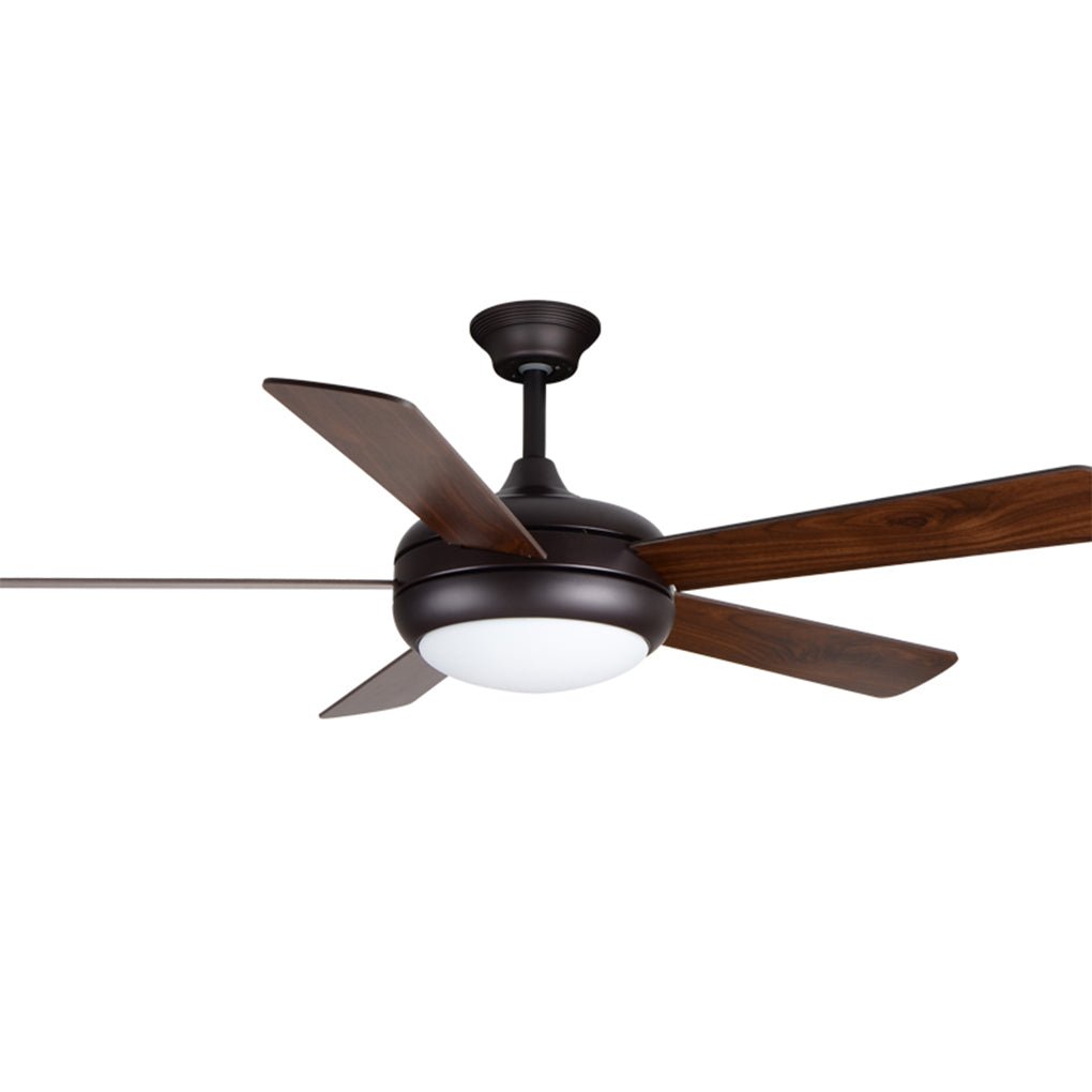 Hanging 3 Gear Wind Speed Retro Wood Fan Blade Mute Energy Saving Ceiling Fans with Lights - Lamp Outdoor
