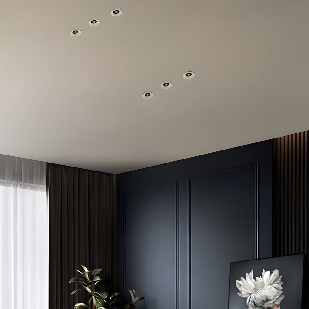 Honeycomb Nest Lens Round White LED Recessed Downlight, 7W/9W - Lamp Outdoor