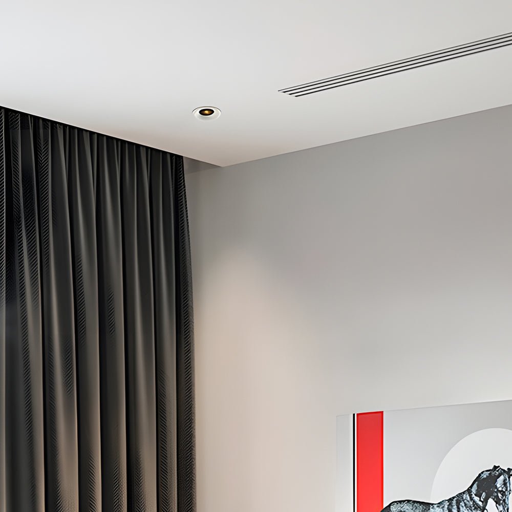 Honeycomb Nest Lens Round White LED Recessed Downlight, 7W/9W - Lamp Outdoor