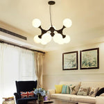 Modern Globe Sputnik Chandelier Bubble Chandelier 9 Bulbs - Lamp Outdoor