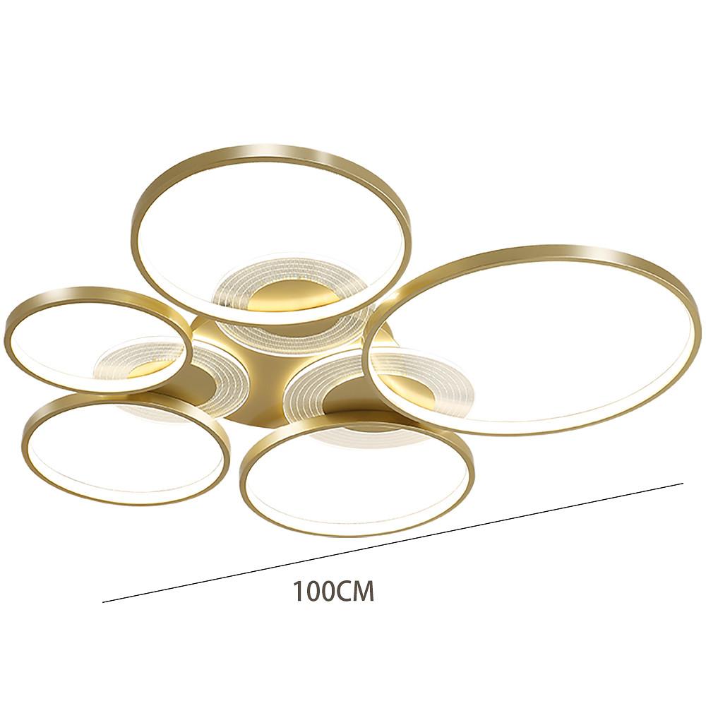 Circles LED Nordic Ceiling Lights Flush Mount Lighting Ceiling Lamp - Lamp Outdoor