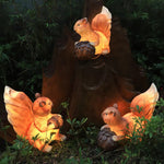 Aria Decorative Squirrel Solar Resin Outdoor Light - Letslighting