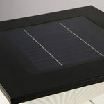 Ray Modern Pyramid Shape Metal Outdoor Floor Lamp - Lamp Outdoor