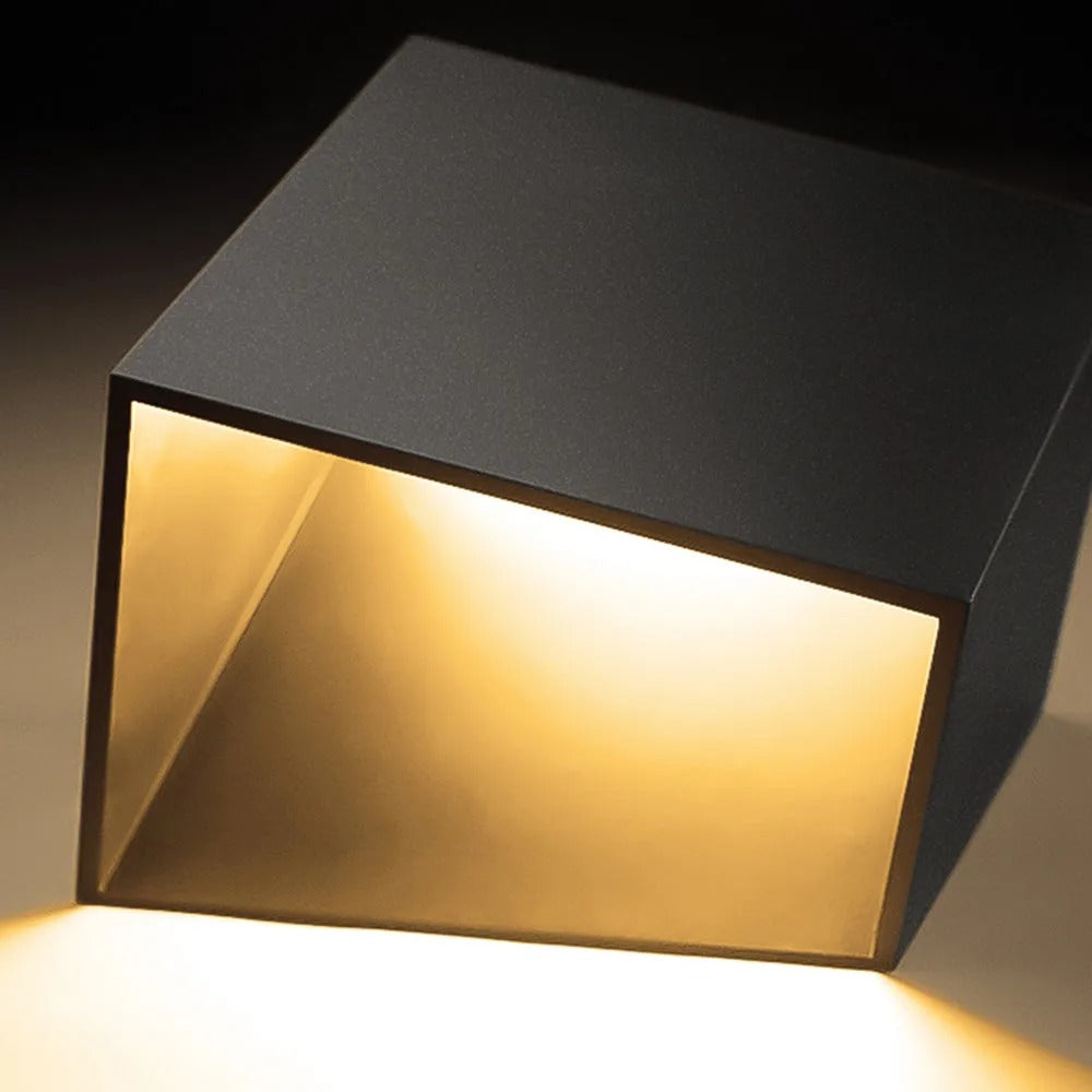 Ray Modern Irregular Metal Acrylic Solar Outdoor Ground Light - Lamp Outdoor