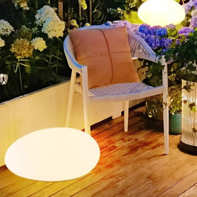 Ray Modern Stone Shaped Rechargeable Outdoor Light - Lamp Outdoor