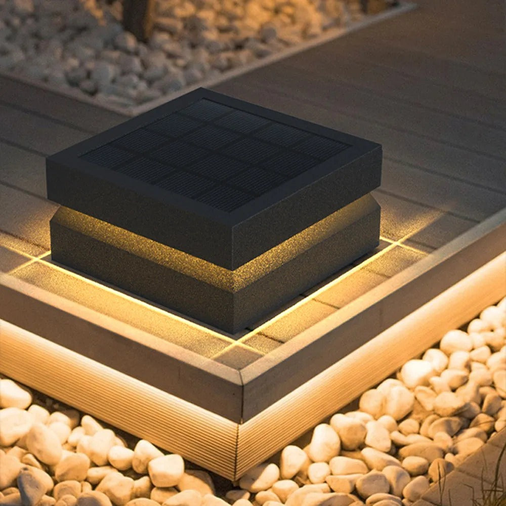 Ray Modern Concave Metal Outdoor Lamps Solar - Lamp Outdoor