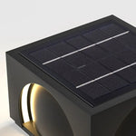 Ray Modern Rectangular Metal Outdoor Lamps Post - Letslighting