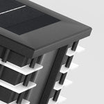 Ray Modern Square Metal Acrylic Glass Outdoor Solar Floor Lamps - Lamp Outdoor