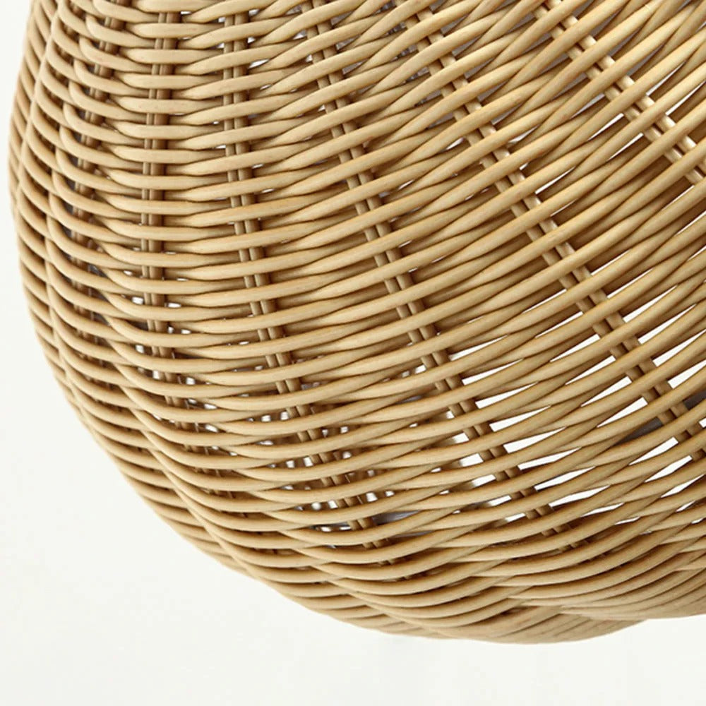 Ritta Modern Lantern Pendant Light, Coffee & Beige - Letslighting
