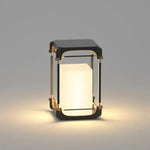 Ray Simple Cube Cuboid Outdoor Floor Lamp Hardwired Solar - Lamp Outdoor