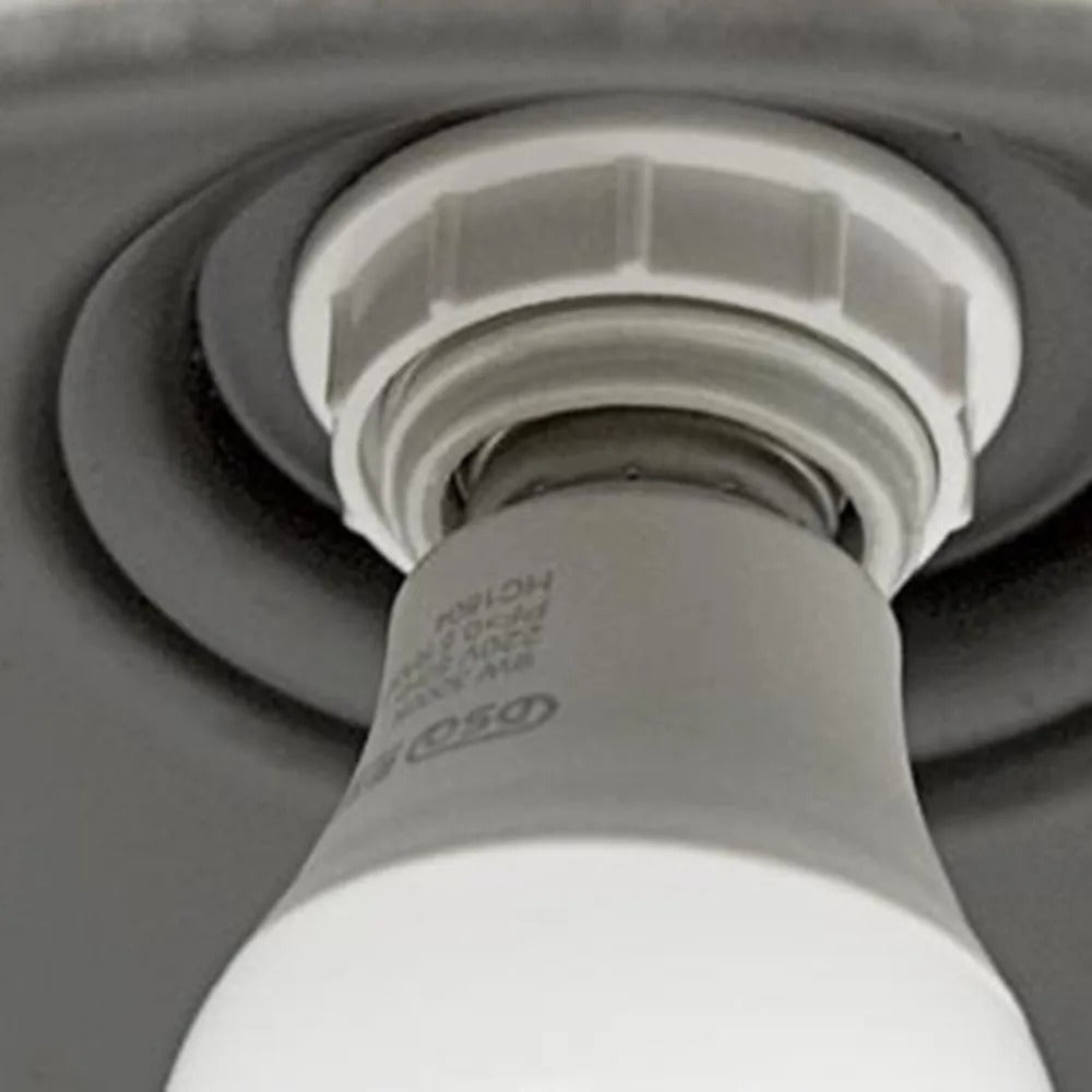 Epoch Rustic Bowl Shaped Metal Wall Lamp, Antique Brass - Lamp Outdoor