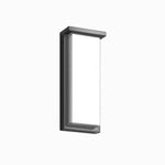 Ray Modern Minimalist Rectangular Metal Outdoor Wall Lamp - Lamp Outdoor
