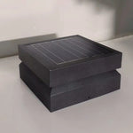Ray Modern Concave Metal Outdoor Lamps Solar - Letslighting