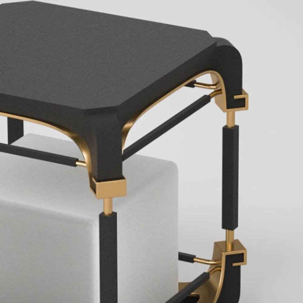 Ray Simple Cube Cuboid Outdoor Floor Lamp Hardwired Solar - Lamp Outdoor