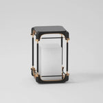 Ray Simple Cube Cuboid Outdoor Floor Lamp Hardwired Solar - Lamp Outdoor