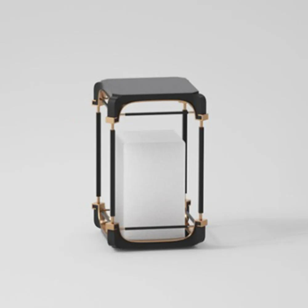 Ray Simple Cube Cuboid Outdoor Floor Lamp Hardwired Solar - Lamp Outdoor