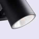 Ray Minimalist Double-headed LED Outdoor Wall Lamp Metal Glass Garden Corridor - Letslighting