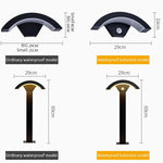 Ray Nordic Arc Metal LED Outdoor Wall Lamp - Letslighting