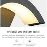 Ray Nordic Arc Metal LED Outdoor Wall Lamp - Letslighting