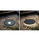 Ray Modern Metal Discoid Outdoor Deck Step Light - Lamp Outdoor