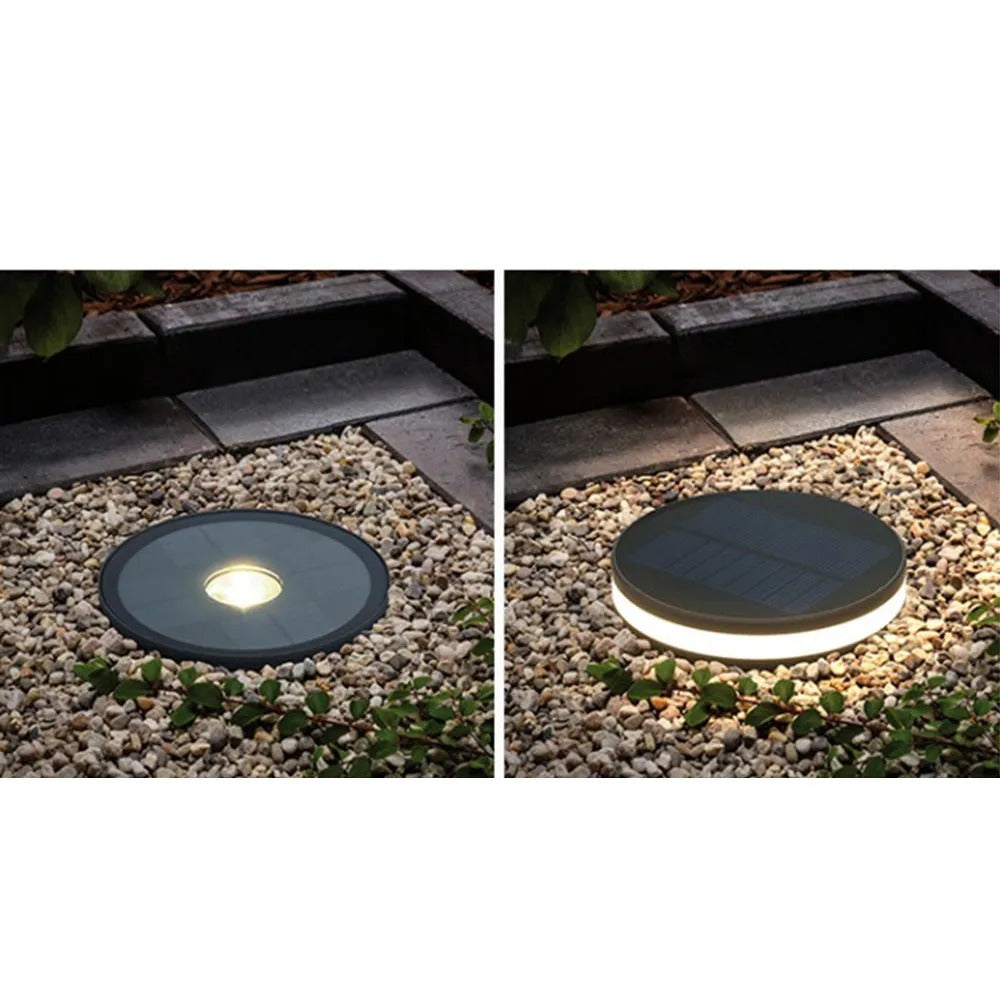 Ray Modern Metal Discoid Outdoor Deck Step Light - Lamp Outdoor