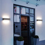 Arisha Modern Design Rectangular LED Outdoor Wall Lamp Garden Courtyard Corridor - Letslighting