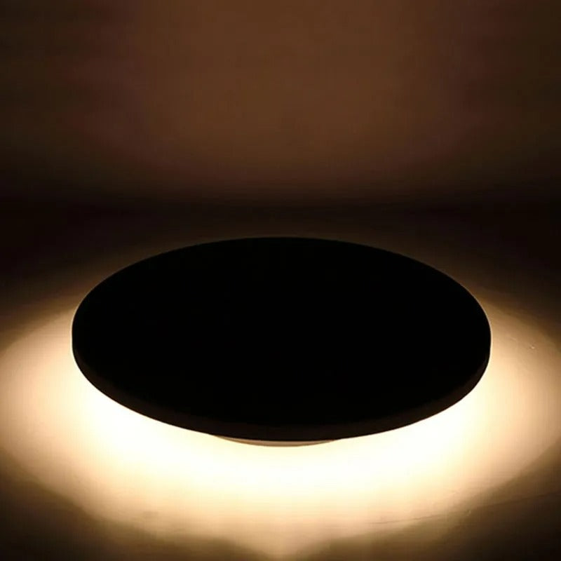 Ray Modern Round Solar Outdoor Light - Lamp Outdoor