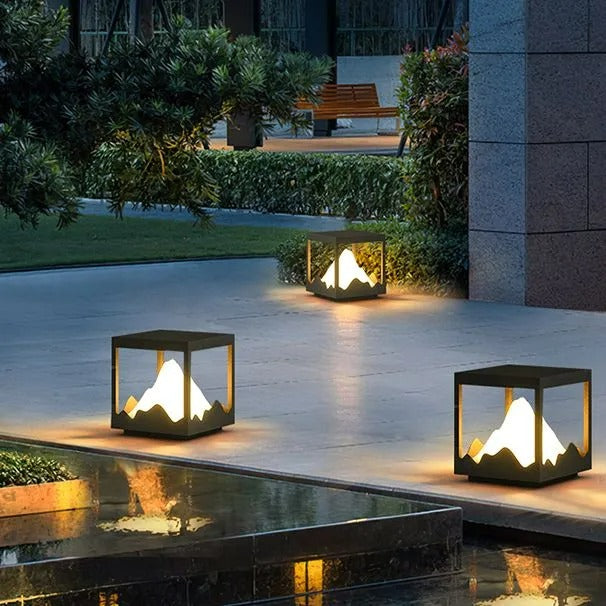 Ray Modern LED Mountain Metal Outdoor Lamp - Lamp Outdoor
