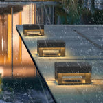 Ray Post Modern Solar Square Metal LED Outdoor Light - Lamp Outdoor