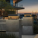 Ray Post Modern Solar Square Metal LED Outdoor Light - Lamp Outdoor