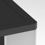 Aria Modern Square Metal Outdoor Light Post - Letslighting