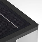Aria Modern Square Metal Outdoor Light Post - Letslighting