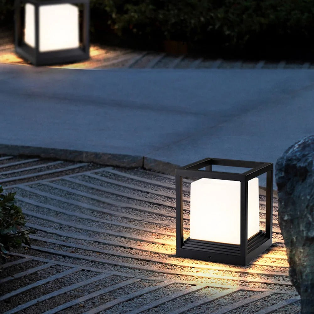 Ray Modern Rectangular Metal Outdoor Lamps - Lamp Outdoor