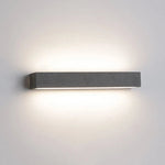 Arisha Modern Design Rectangular LED Outdoor Wall Lamp Garden Courtyard Corridor - Letslighting