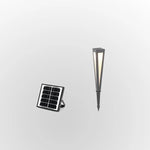 Valentina Modern Trigonal Linear Solar Outdoor Path Light - Lamp Outdoor