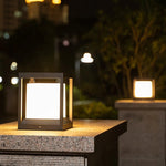 Ray Modern Rectangular Metal Outdoor Lamps - Lamp Outdoor