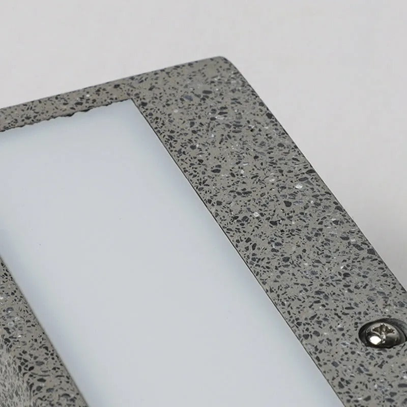 Arisha Modern Design Rectangular LED Outdoor Wall Lamp Garden Courtyard Corridor - Letslighting