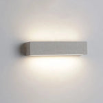 Arisha Modern Design Rectangular LED Outdoor Wall Lamp Garden Courtyard Corridor - Letslighting