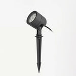 Ray Modern Round Glass/Metal Solar Outdoor Ground Lamp Spotlight - Lamp Outdoor