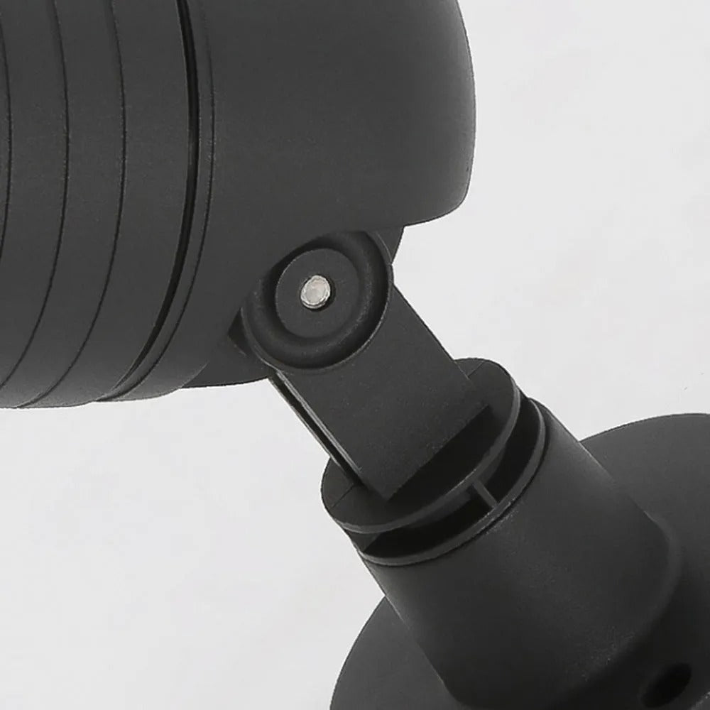 Ray Modern Round Glass/Metal Solar Outdoor Ground Lamp Spotlight - Lamp Outdoor