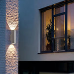 Ray Minimalist Cylindrical LED Outdoor Wall Lamp Cement Garden Corridor - Letslighting