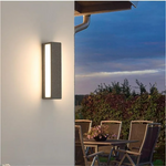 Arisha Modern Design Rectangular LED Outdoor Wall Lamp Garden Courtyard Corridor - Letslighting