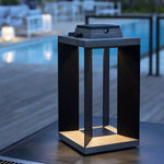 Ray Rectangular Solar Outdoor Floor Lamp - Lamp Outdoor