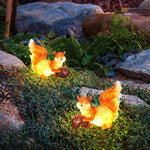 Aria Decorative Squirrel Solar Resin Outdoor Light - Letslighting