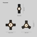 Ray Modern Waterproof Minimalist LED Outdoor Wall Lamp Metal Acrylic Garden Corridor - Letslighting
