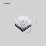 Ray Ice-cube Solar Outdoor Ground Light Glass - Lamp Outdoor