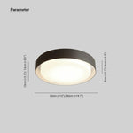 Ray Modern Round Flush Mount Ceiling Light Metal - Lamp Outdoor