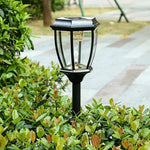 Ray Vintage Lantern Solar Outdoor Path Light Bronze - Lamp Outdoor